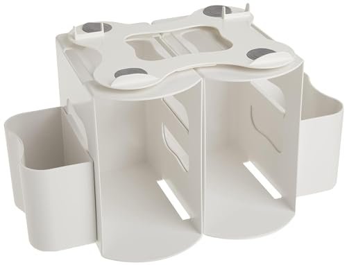 Prince Lionheart 2-in-1 Diaper Caddy - Modular Diaper Depot Organizer for Holding All Nursery Essentials – Versatile Storage for Diapers, Creams, Wipes, and More