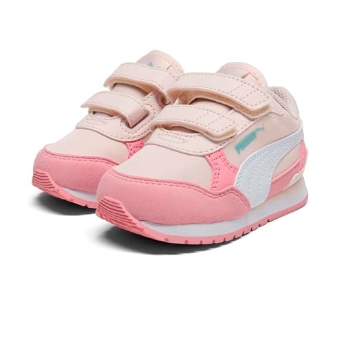 PUMA Unisex-Child St Runner Hook and Loop Sneaker