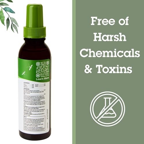 Quantum Health Buzz Away Extreme - DEET-free Insect Repellent, Essential Oil Bug Spray - Small Children and Up, Travel Friendly, 4 Fl Oz