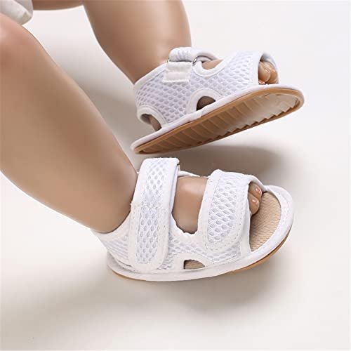 RVROVIC Baby Boys Girls Sandals Premium Infant Summer Outdoor Shoes PU Lightweight Soft Anti-Slip Sole Toddler Prewalker