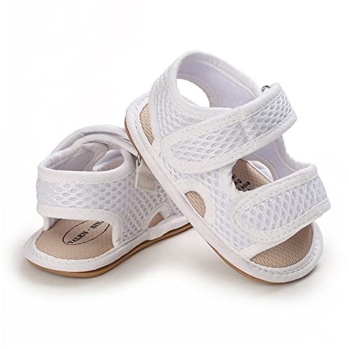 RVROVIC Baby Boys Girls Sandals Premium Infant Summer Outdoor Shoes PU Lightweight Soft Anti-Slip Sole Toddler Prewalker