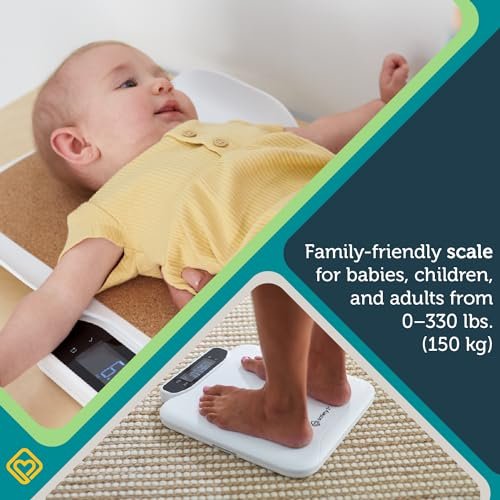 Safety 1st Smart Family Scale, for Babies, Children, and Adults from 0–330 lbs.