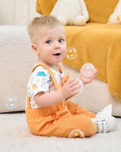 SANMIO Newborn Infant Baby Boy Clothes Summer Short Sleeve Romper and Pants Outfits Set 0 3 6 12 18 Months