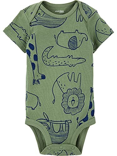 Simple Joys by Carter's Baby Boys' 6-Pack Short-Sleeve Bodysuit
