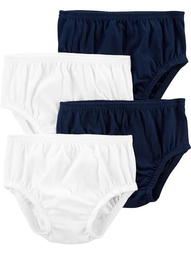 Simple Joys by Carter's Baby Girls' 4-Pack Diaper Covers