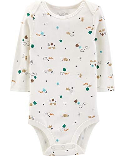 Simple Joys by Carter's Unisex Babies' Long-Sleeve Bodysuit