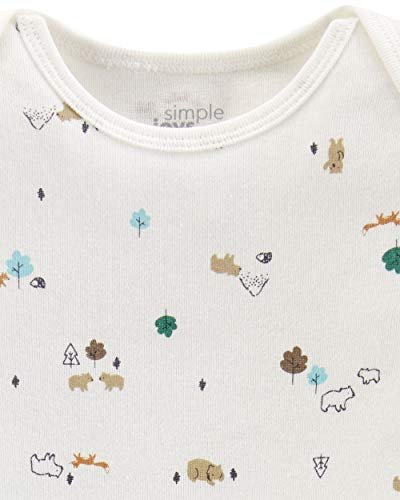 Simple Joys by Carter's Unisex Babies' Long-Sleeve Bodysuit