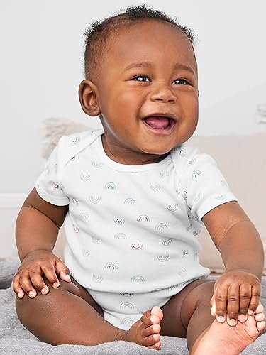 Simple Joys by Carter's Unisex Babies' Short-Sleeve Bodysuit