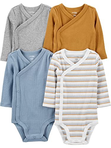Simple Joys by Carter's unisex-baby 4-pack Side Snap Bodysuit