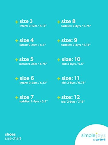 Simple Joys by Carter's Unisex-Child Bailey Athletic Sneaker Running Shoe