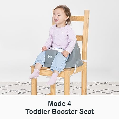 Smart Steps® Explore N’ Play 5-in-1 Activity to Booster Seat, Blue Safari Fun