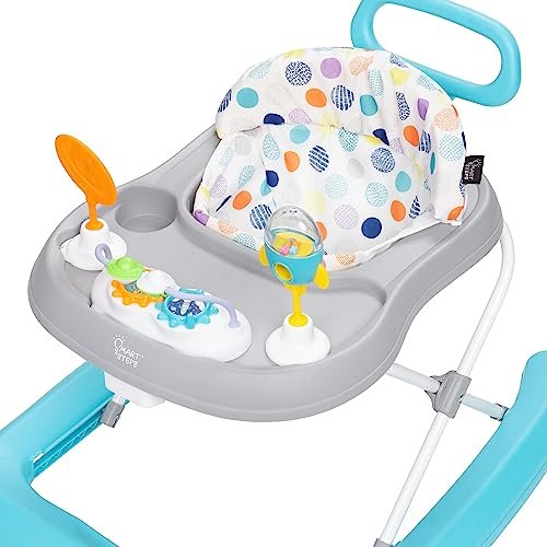 Smart Steps Plus 2-in-1 Walker with Deluxe Toys, Orbits White
