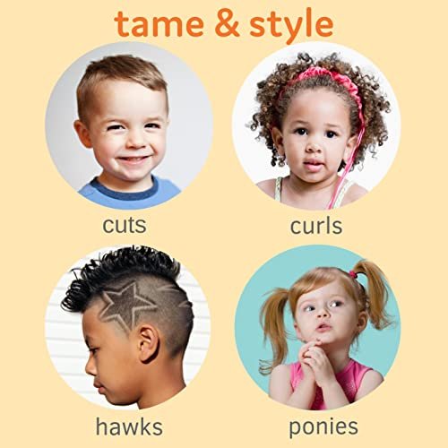 T is for Tame Taming Gel - Boys & Girls Baby Hair Styling Gel for Frizz Control, Flyaways - Natural Toddler, Kids Hair Tamer, Flexible Hold, 3.38fl oz, 1 Pack