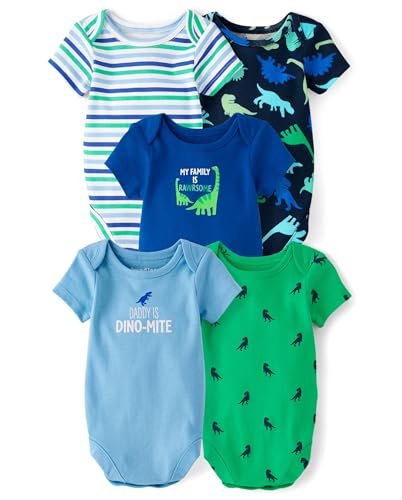 The Children's Place baby-boys And Newborn Short Sleeve Bodysuits,multipacks