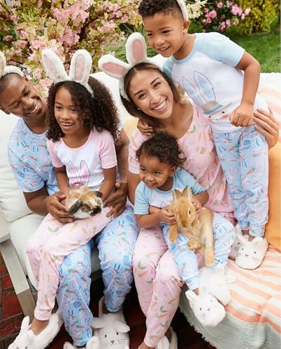 The Children's Place Unisex Baby Family Matching Easter Snug Fit Cotton Pajamas