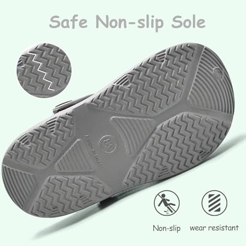 Toddler Girls Boys Clogs Classic Garden Shower Beach Pool Swim Slip on Sandals Slides Children Kid Cute Water Shoes