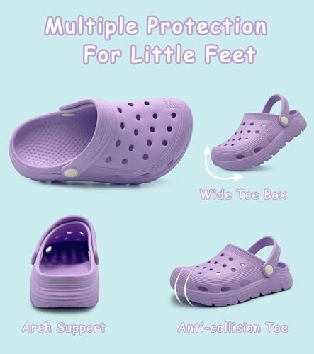 Toddler Kids Garden Clog Slip On Slide Sandals Beach Water Shoes