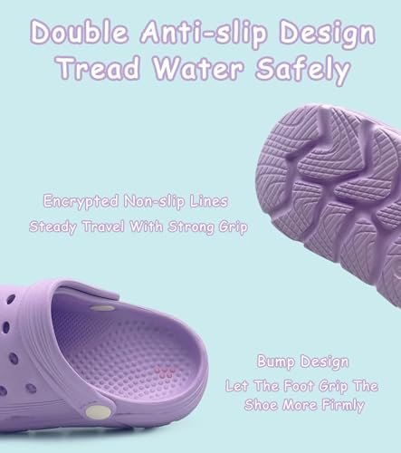 Toddler Kids Garden Clog Slip On Slide Sandals Beach Water Shoes