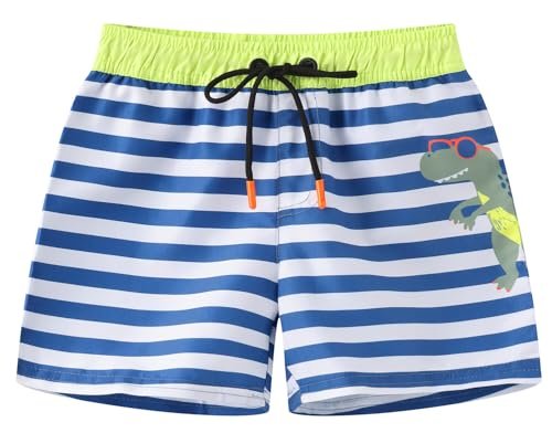 Toddlers and Baby Boys' 3-Piece Rashguard Sets Swimsuits Sets with Hat Surfing Swimwear Sunsuit UPF 50+