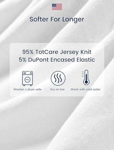 TotAha Premium Stretchy Changing Pad Cover, Buttery Soft Diaper Changing Pad Covers for Girls Boys, Super Stretchy Jersey Knit Changing Table Covers2-Pack, Purple Butterfly
