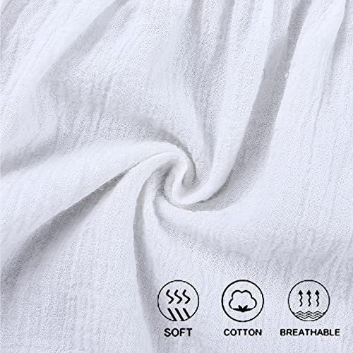 UTTPLL Baby Bloomers for Toddler Girl Boy Ruffle Diaper Covers Newborn Infant Cotton Linen Cute Loose Harem Shorts Underwear