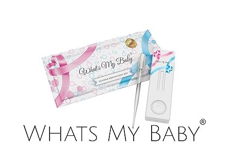 Whats My Baby® Gender Prediction Test - Reveal if Your Baby is a Girl or Boy from 5 Weeks - Instant Results - Early Pregnancy Test Kit