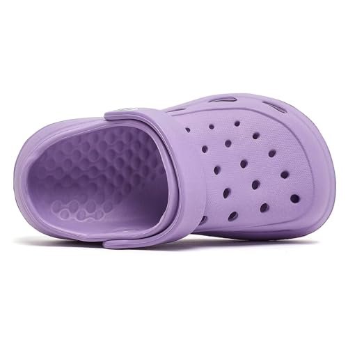 WOUEOI Boys Girls Garden Shoes Toddler Cartoon Slides Sandals Kids Clogs