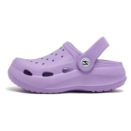 WOUEOI Boys Girls Garden Shoes Toddler Cartoon Slides Sandals Kids Clogs